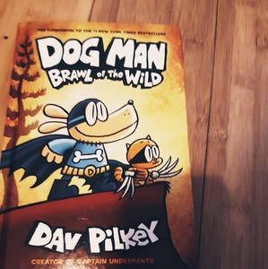Children's book, dog man of the wild comic book